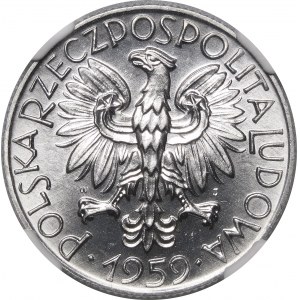 5 złotych Rybak 1959 - WYŚMIENITA