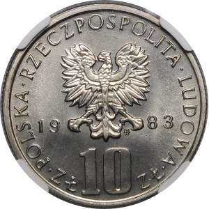 10 złotych Bolesław Prus 1983