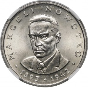 20 złotych Marceli Nowotko 1976