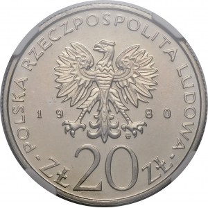 20 złotych Igrzyska XXII Olimpiady 1980 - LUSTRZANKA