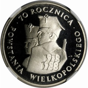 100 zl 1988 70. výročie Veľkopoľského povstania - LUSTRZANKA