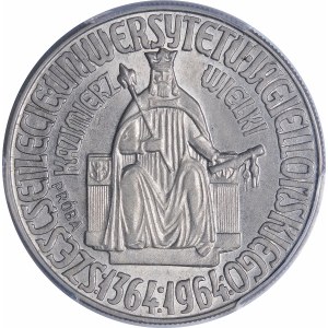 PRÓBA 10 złotych Kazimierz Wielki 1964 - MIEDZIONIKIEL