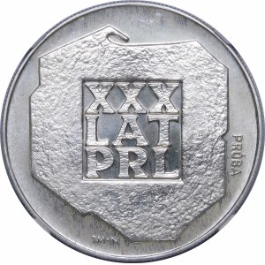 PRÓBA 200 złotych XXX Lat PRL - SREBRO