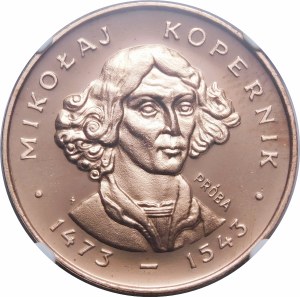 PRÓBA 100 złotych Mikołaj Kopernik 1973 - MIEDŹ