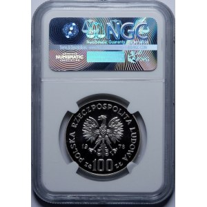 Próba 100 złotych Adam Mickiewicz 1978 - srebro