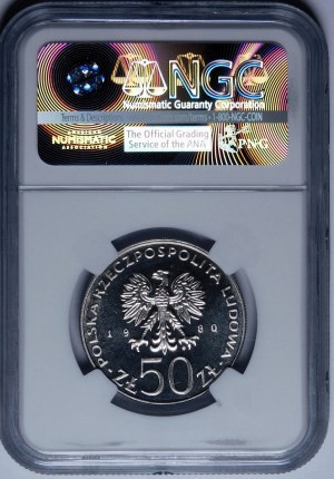 SAMPLE Nickel 50 gold 1980 Boleslaw the Brave