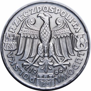 Ukážka NICHOLS 100 PLN 1966 Mieszko i Dąbrówka