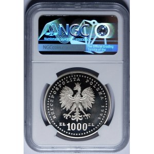 PRÓBA NIKIEL 1000 złotych 1994 Puchar Świata FIFA