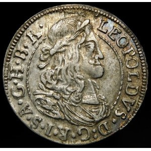 Austria, Leopold I, 3 krajcars 1676, Hall