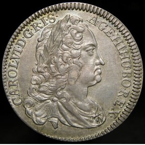 Rakúsko, Karol VI., 1/4 toliara 1740, Hall
