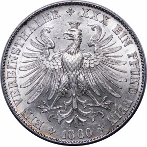 Germany, City of Fraknfurt, Frankfurt Thaler 1860