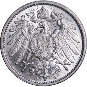 Niemcy, Wilhelm II, 1 Marka 1915 D, Monachium