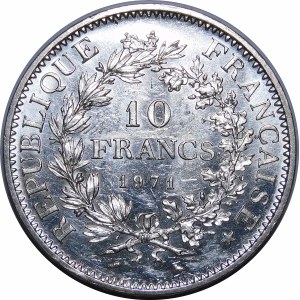 Francja, 10 franków 1971, Paryż