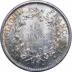 France, 10 francs 1967, Paris