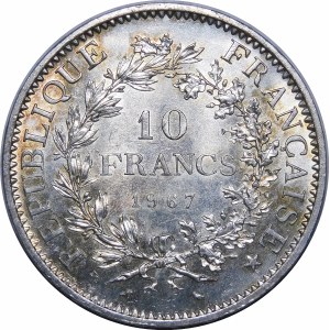 Francja, 10 franków 1967, Paryż