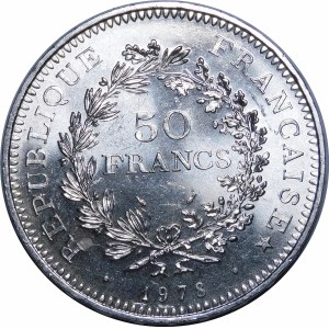 Francja, 50 franków 1978, Paryż