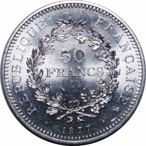 Francja, 50 franków 1977, Paryż