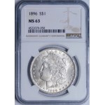 U.S., $1 1896, Morgan Dollar