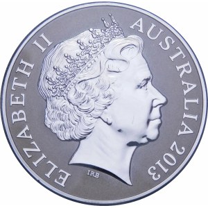 Austrália, 1 dolár 2013, krokodíl