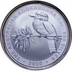 Australia, 1 dolar 2000, kookaburra