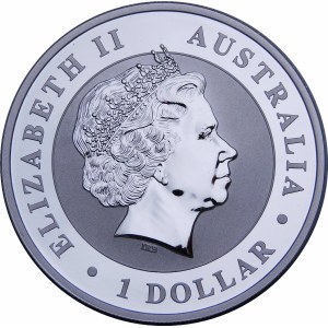 Austrália, 1 dolár 2013, kookaburra