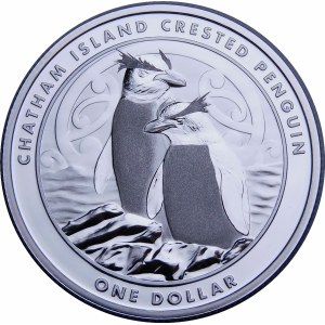 Australia, 1 dolar 2020, pingwiny
