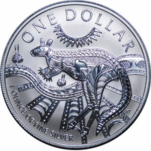 Australien, $1 2003, Känguru