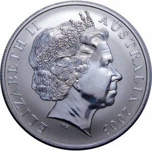 Austrália, 1 dolár 2003, klokan