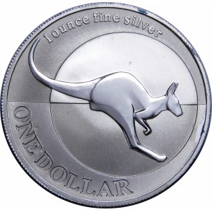 Austrália, 1 dolár 2004, klokan
