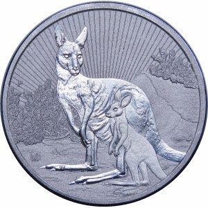 Australia, 2 dolary 2023, kangur z dzieckiem