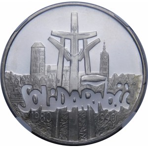 100000 złotych 1990 Solidarność Typ A