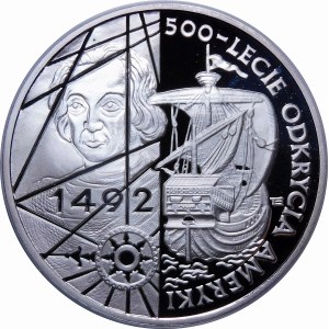 200000 złotych 1992 500-lecie Odkrycia Ameryki