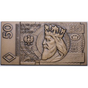 50-Zloty-Plakette 1994 - Auflage: 500 Stück