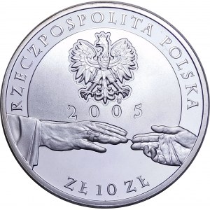 10 złotych 2005 Jan Paweł II