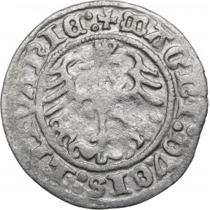 Zygmunt I Stary, Półgrosz 1513, Wilno - Pierścień - dwukropki - rzadki