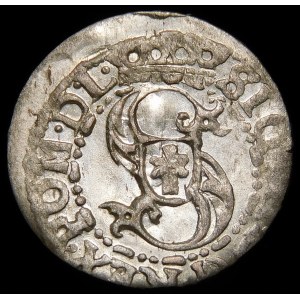 Sigismund III Vasa, 1618 Shelly, Riga - 18, large crown