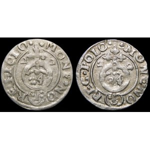 Žigmund III Vasa, polokorunová dráha 1622, Bydgoszcz - koruny - sada (položka 2)