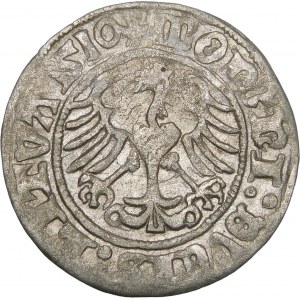 Sigismund I the Old, Half-penny 1510, Vilnius - destrukt