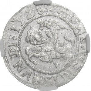 Sigismund I the Old, Half-penny 1528, Vilnius - V - plethora of errors - very rare