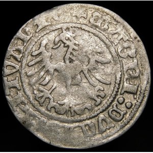 Sigismund I the Old, Half-penny 1518, Vilnius - error, date 158 - very rare