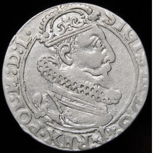 Zygmunt III Waza, Šesťpence 1623, Krakov - SIGIS - ∙1623