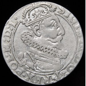 Zygmunt III Waza, Sixpence 1623, Krakow - SIGIS - ∙1623