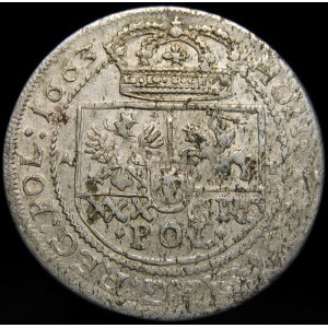 Ján II Kazimír, Tymf 1663 AT, Krakov - SALVS