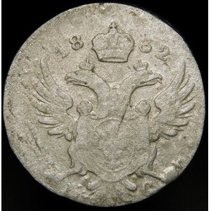 Kongresové kráľovstvo, Mikuláš I., 5 groszy 1832 KG, Varšava - veľmi vzácne