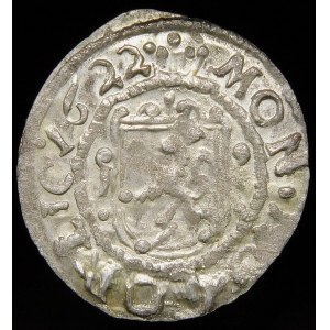Silesia - Silesia under Habsburg rule, Ferdinand II, Kiper's penny 1622, Zgorzelec - beautiful and b. rare