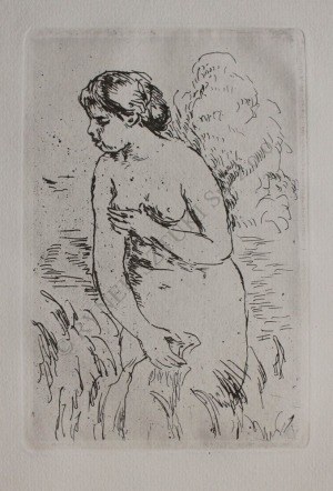 Auguste Renoir (1841-1919), Kąpiąca się