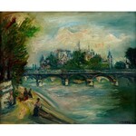 Jacques Zucker (Jakub Cukier) (1900-1981), Widok na Pont des Arts i Notre-Dame