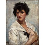 Wojciech Weiss (1875-1950), Portret kobiety