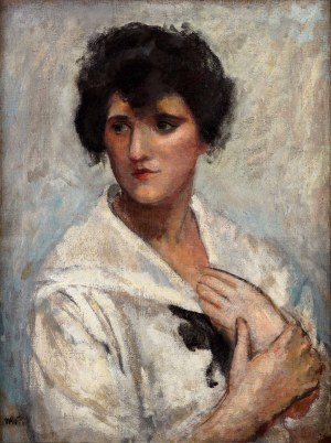 Wojciech Weiss (1875-1950), Portret kobiety
