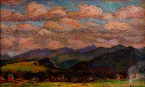 Stefan Filipkiewicz (1879-1944), Pejzaż z górami